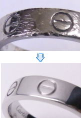 ラブリングWGに深いキズ