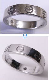 ラブリングに転んで傷が