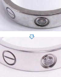 ラブリング磨き仕上