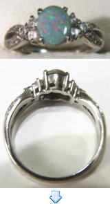 ハワイアンリング　サイズダウン