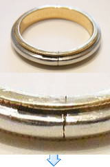 他店で修理したコンビリング