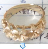 ハワイアンリング　サイズダウン