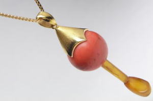 ブラックオパールの指輪　オーダーメイド　宝石工房ながお