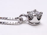 ダイヤペンダント0.21ｃｔ　手作り作品　宝石工房ながお