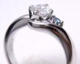 エンゲージリング　0.436ｃｔ　手作り