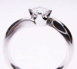 エンゲージリング　0.33ｃｔ　手作り作品