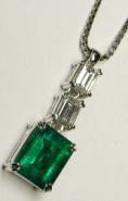 エメラルドペンダント リフォーム作品