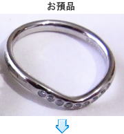 ティファニーリング　サイズアップ