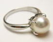 真珠の指輪　サイズ直し　宝石工房ながお
