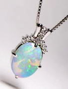 オパールペンダント ハンドメイド