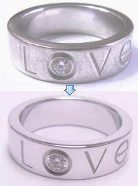 ラブリング磨き仕上