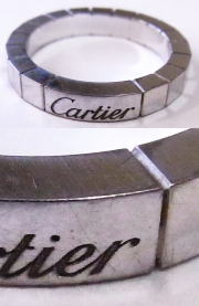 ラニエールリング　キズ取磨き仕上　宝石工房ながお