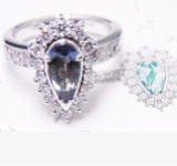 アレキサンドライトリング　オーダーメイド　宝石工房ながお