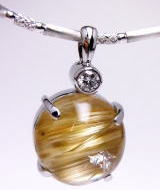 ルベライト　ペンダント加工