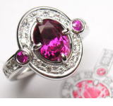 ルビーリング　リフォーム作品　宝石工房ながお