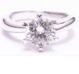 ダイヤリング　1.147ｃｔ　手作り作品