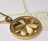 インディゴライト　馬蹄ペンダント