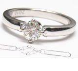 エンゲージリング　0.38ｃｔ　手作り