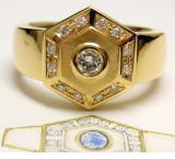 印台リング　手作り