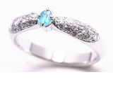 パライバリング　リフォーム作品　宝石工房ながお