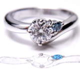 エンゲージリング　0.436ｃｔ　手作り