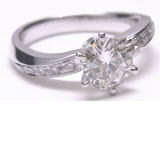 エンゲージリング　1.00ｃｔ　手作り