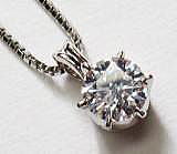 ダイヤペンダント0.45ｃｔ　　宝石工房ながお