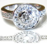 豪華なダイヤリング　手作り作品