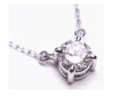 ダイヤペンダント　0.32ｃｔ　宝石工房ながお