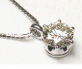 ダイヤペンダント　０．５４６ct　宝石工房ながお