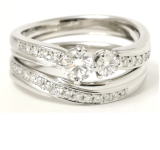 0.413ｃｔ　エンゲージリング　鍛造で手作り　宝石工房ながお