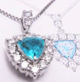 パライバペンダント　手作り作品