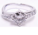 ダイヤリング　0.69ｃｔ手作り