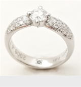 パヴェリングにリフォーム　宝石工房ながお