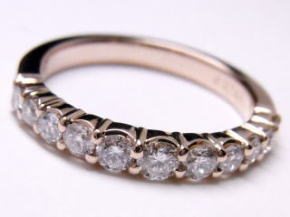 エタニティリング0.762ｃｔ　ピンクゴールド