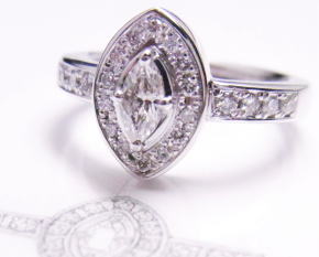 マーキスダイヤ　0.21ｃｔ　オーダーメイド