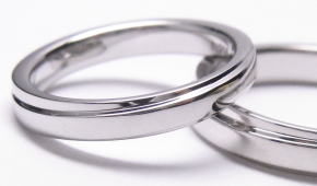 マリッジリング　サムシングオールドを入れて手作り