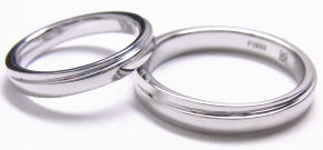 マリッジリング　サムシングオールドを入れて手作