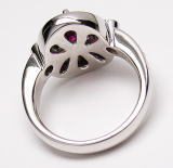 ルビーリング　手作りリフォーム作品　宝石工房ながお