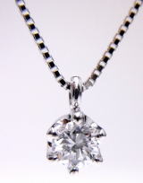 ダイヤペンダント0.30　オーダーメイド　宝石工房ながお