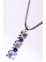 ブラックオパールの指輪　オーダーメイド　宝石工房ながお