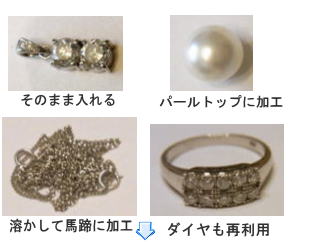 溶かしてリフォーム　宝石工房ながお