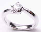 エンゲージリング　0.33ｃｔ　手作り作品