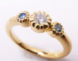 ダイヤリング　0.77ｃｔ　手作り