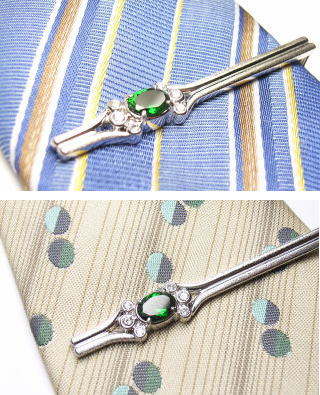 グリーントルマリン　タイバーオーダーメイド　宝石工房ながお