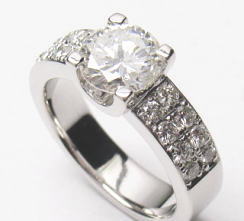 1.5ｃｔダイヤリング　オーダーメイド　宝石工房ながお