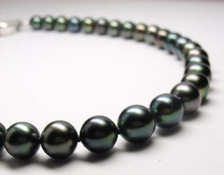 黒真珠ネックレス　宝石工房ながお