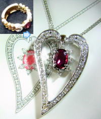 ブラックオパールの指輪　オーダーメイド　宝石工房ながお